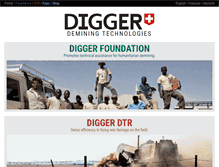 Tablet Screenshot of digger.ch